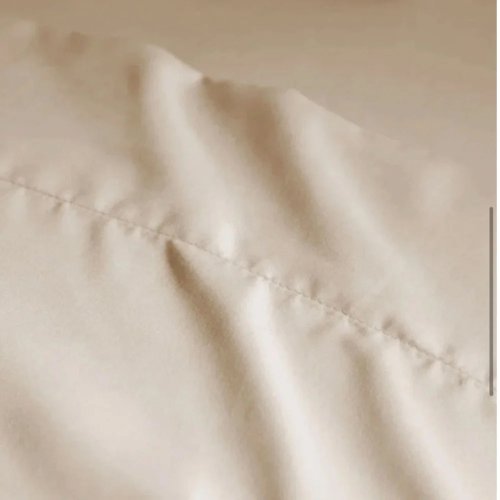 King Cream Microfiber Soft New In Bag Set of Wayfair Sheets
